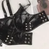 Cinture donne sottobusto corsetto lingerie con sostensione regolabile e goccia di chiusura della fibbia