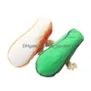 Dog Toys Chews Interactive Clean Teeth Pet Cat Slipper Shape Canvas Bite Resistant Traning Playing Funny Soft Squeaky Toy Dhgarden Dh3E5