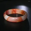 Bangle 8 Colors Wealth Porsperity Resin Jade Hoop Bracelet Attract And Good Luck Women Fashion Jewelry Not Real K3ND