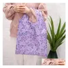 Storage Bags Large Size Home Portable Shop Bag Foldable Grocery Reusable Tote Ecofriendly Pouch For Outdoor Drop Delivery Garden Hou Dhgye