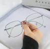 Güneş gözlüğü Vintage Optik Gözlük Erkek Kadın Gözlük Miyopi Retro Şeffaf Gözlük Çerçevesi Marka Tasarımcısı Göz