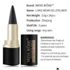 Eyeliner Miss Rose Black Gel Waterproof Long Wear Matte Fast Quick Dry No Smudge Single Head Solid Rich Color Coloris Makeup Liner D Dhwy4