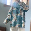 メンズセーター秋の冬動物ジャキュードセーターメンジャンパー編みの女性oネックカジュアルアウターウェアカップルビンテージ日本のファッション