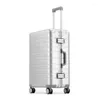 Walizki aluminiowe materia podróżne wózka Wysokiej jakości Wysokiej jakości 20/24/28 cala Rolling Bagage Fashion Business