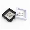Pudełka biżuterii przezroczyste pE Film Wyświetlacz stojak do przechowywania pudełka na pudełko do bransoletki pierścień kolczykowy