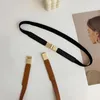 Belts Women Stretchy Vintage Simple Solid All-match Basic Leisure College Daily Office Lady Minimalist Trendy Chic Fashion