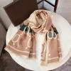 Echarpe 2023 Top Design New Cashmere Scarf Autumn and Winter Style Thickened Shawl Trend Silk Scarf