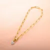 Enkelbanden mode klei kristal liefde hart anklet vrouwen verstelbare gouden kleur ketting armbanden voor been voet zomer strand sieraden