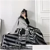 Cobertores 16 desenhos letra de l￣ Cashmere Blanket 135x170cm Shawl S￩f