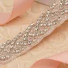 Belts Fashion Crystal For Women Luxury Designer Silver Diamond Waist Chain Wedding Dress Bridal Accessories Decoration Ribbon