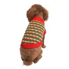 Odzież dla psów ładna bluzka miękka konsystencja sweter na dwupładzie stroju Piękny kostium bluzy dla zwierząt domowych