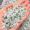 قلادة قلادة 100pcs الطبيعية من الدرجة الطبيعية A اليشم الجاديت Bead DIY صغير جولة 5 ملم