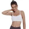 Yoga Outfit Sports Bra High Impact Fitness Brassiere Top Racerback Wear For Women Gym Workout Running Active Plus Size 2XL