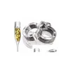 Outils de crème glacée Plateau Diamond Love Ring Cube Style Ze Maker Mod Outil spécial pour l'été Drop Livraison Maison Jardin Cuisine Bar à manger Dh5Hw