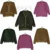 Dames truien Designer Sweater Cardigans voor Wome Luxury round nek lange mouw vrouwen high -end jacquard breien v7pd