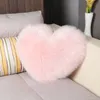 Pillow Love Heard Long Plush Soft Solid Fur Feather With Filling Case Luxury Sofa Bed Home Car Room Dec FG1299