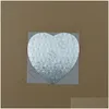 Party Favor Sublimation Blank Heart Jigsaw Puzzles DIY 75 pièces Gold Sier Puzzle Produits en papier Coeurs Amour Forme Transfert Impression Dhhtb