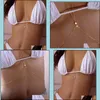 Belly Chains Summer Beach Sexy Mtilayer kettingen Vintage Fashion Crossover Star Harness Bikini Body Taille ketting Ketting Sieraden Dr Dhsd1