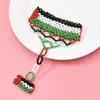 Braccialetto Fatto a mano in puro colore Rice Ball Bracciale con dita in resina Abbigliamento etnico adatto per regali di gioielli per feste di Natale da donna