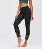 Yoga Outfits High Waist Naked-feel Workout Sport Tights Bandage Leggings Women Buttery-soft Squat Proof Pants Fitness Gym
