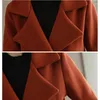 Lã feminina 2023 Coat de lã para mulheres Autumn Jackets Winter Jackets feminino fêmea de casacos pequenos femininos fora de moda L808
