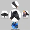 Gants en Nitrile noirs, 10 pièces/lot, qualité alimentaire, imperméables, sans allergie, jetables, sécurité au travail