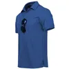 Polos Polos Zity Man Shirt S Casual 100% poliester Wysoka ilość zmniejsz kołnierz dla rozmiarów plus 230111