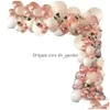 Other Event Party Supplies Christmas Rose Gold Balloon Chain Set Wedding Birthday Room Arrangement Drop Delivery Home Garde Dhgarden Dhxdv