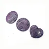 Подвески натурального камня сумасшедшие агат -фиолетовые Reiki Healing Amulet для DIY Ювелирные изделия изготовления серьговых ожерелья аксессуары 5pcscharms