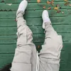 Men's Pants Fall Winter Streetwear Cargo Pockets Sweat Casual Trousers Mens Jogging Sweatpants 230111