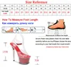 Sandals Ladies Shoes Candy Color Glittering Crystal Transparent PVC Platform Model Nightclub Ultra High Heel Summer Nice