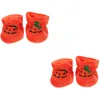 First Walkers Lot de 2 paires de chaussons citrouille d'Halloween pour garçons et filles