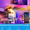 Controllers Mini DC USB Bluetooth Compatible Pixel Music Controller Zengge App 2.4g RF Remote لـ SK6812 WS2811 WS2812 RGB LED Strip