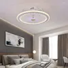 Światła sufitowe Białe światło z wentylatorami lampy sypialni zmienia kolor kolorów dla kuchni Jadalnia Dzieci AC85-265V