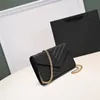 Fashion Designer Woman Bag Women Shoulder bag Handbag Purse Original Box Genuine Leather cross body chain high grade quality stella mccartney bag gold handbag