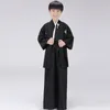 Vêtements ethniques Garçons Japonais Traditionnel Yukata Samurai Kimono Robe de bain Style ample Vêtements de luxe Robe longue