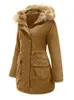 Damskie pucha parkas zima ponadwymiarowa moda z kapturem luźne Abrigo mujer grube bawełniane bawełniane pikowane płaszcze żeńskie płaszcze 230111