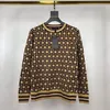 Designer tröja hoodie vintage klassisk lyx tröja man kvinnor bokstav broderi rund hals bekväm herr cardigan jacka hoodies