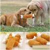 Dog Toys Chews Pet Cat Funny Fleece Plush Chew Sound Toy Fit For All Pets Chicken Leg Wild Drop Delivery Home Garden Suppli Dhgarden Dhivk