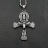 Collane con ciondolo 10 pezzi Collana Ankh egiziana Croce Gioielli unisex da donna da uomo