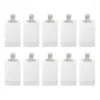 Storage Bottles 30/50/100ml Plastic Mini Refillable Container Empty Cosmetic Containers Makeup Bottle Travel Bag Transparent 10PCS/Set