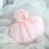 Dog Apparel Clothes Wedding Dress Pet Skirt Clothing Supplies Accessories3207