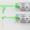 손전등 토치 고전력 슈퍼 녹색 LSER 포인터 손전등 LSER 펜 포커스 보어 시끄러운 불타는 경기/폭죽 조절 가능한 파란색 0109