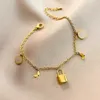 Bracciale d'amore per matrimoni per donne decorazioni festival in acciaio inossidabile braccialetti oro placcati braccialetti San Valentino Day Designer Gioielli Braccialetti Luxuria Lock Lock Pulsera Pulsera