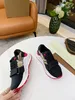 SHOES B01 designer top version handmade custom 2022 new black thick bottom men's and women's casual sneakers
