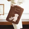 Cosmetic Bags & Cases Korea Tablet Bag For IPad 9.7 10.2 10.5 Inch Cute Koala Pouch 11 12.9 13 Ins Fashion Sleeve Inner Velvet BrownCosmetic