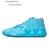 Groothandel 2022 LaMelo Ball basketbalschoenen MB.01 Not From Here Zwart Rood Blast Iridescent Dreams UNC Queen City Galaxy Be You Rick en