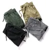 Męskie szorty Summer Marka Casual Vintage Classic Pockets Camouflage Cargo Warem Modna Moda Twill Cotton 230130