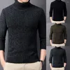 Men's Sweaters High Quality Daily Mens Sweater Winter Autumn Comfortable Fashion Knitted Knitwear Long Sleeve M-3XL Polyester