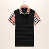 Fashion Polos T-shirt Men Casual T-shirt Geborduurd Medusa katoenen poloshirt High Street Collar PoloS Shirts Design Model Aziatische maat M-3XL #888